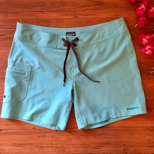 Patagonia Blue Hiking Shorts, Size 8